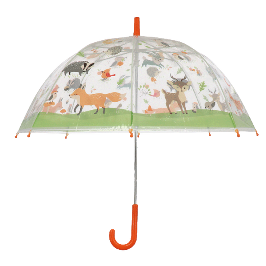 || Esschert Design || Kinderparaplu doorzichtig - Bosdieren