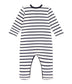 || Petit Bateau || Fluwelen boxpak met voetjes - Strepen