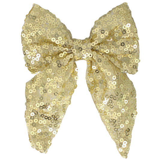 || Your Little Miss || Haarspeldje met strik - Glitz & Glam