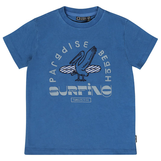 || Tumble ‘N Dry || T-shirt met flamingo print - Jupiter