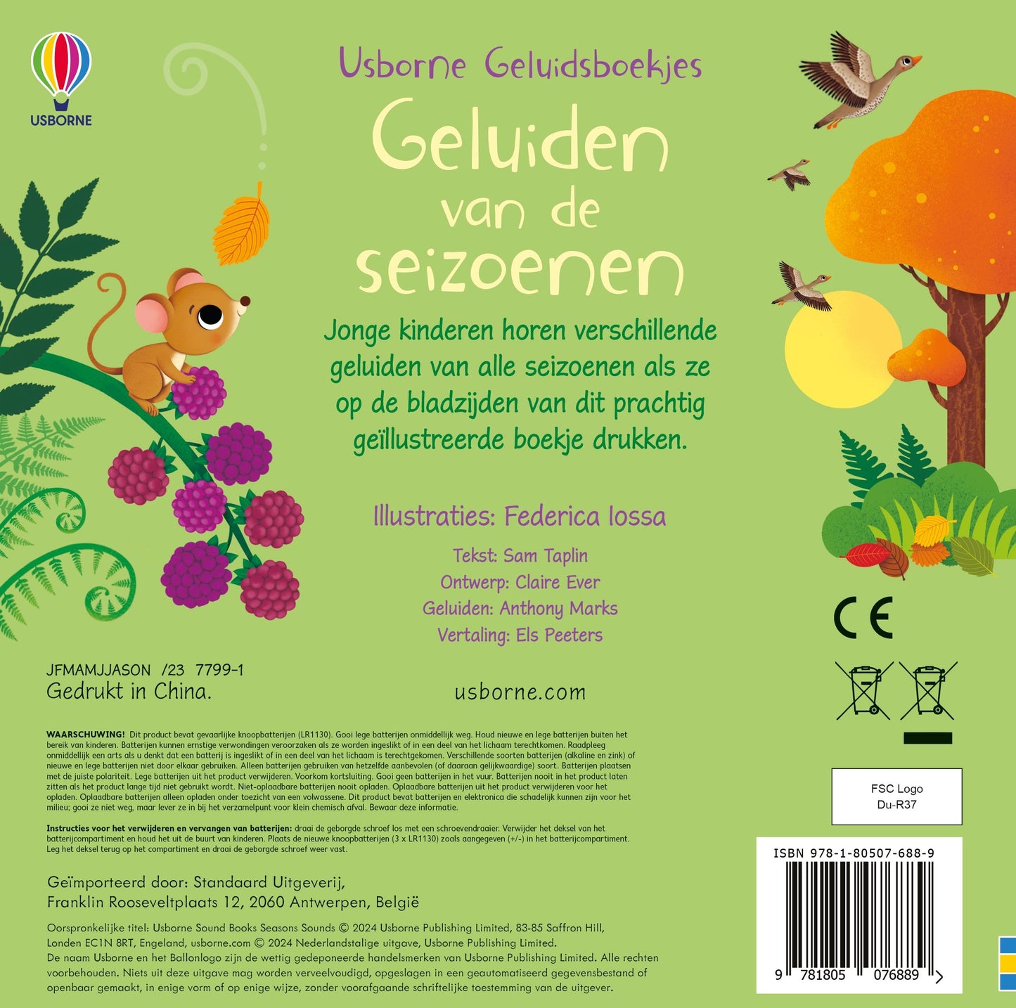 || Geluidsboek || Geluiden van de seizoenen
