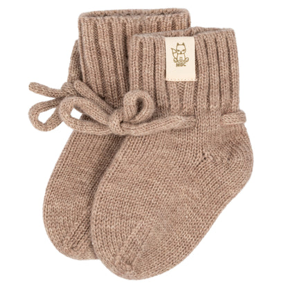 || Moalie || Merino slofjes - Camel