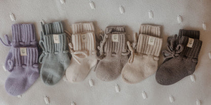 || Moalie || Merino slofjes - Camel