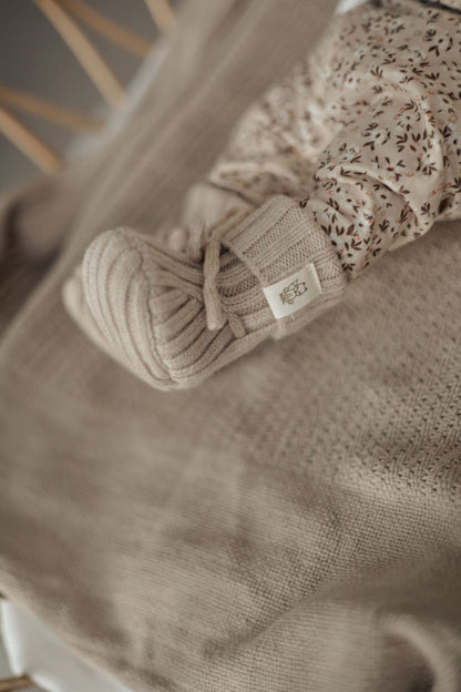 || Moalie || Merino newborn socks - Beige