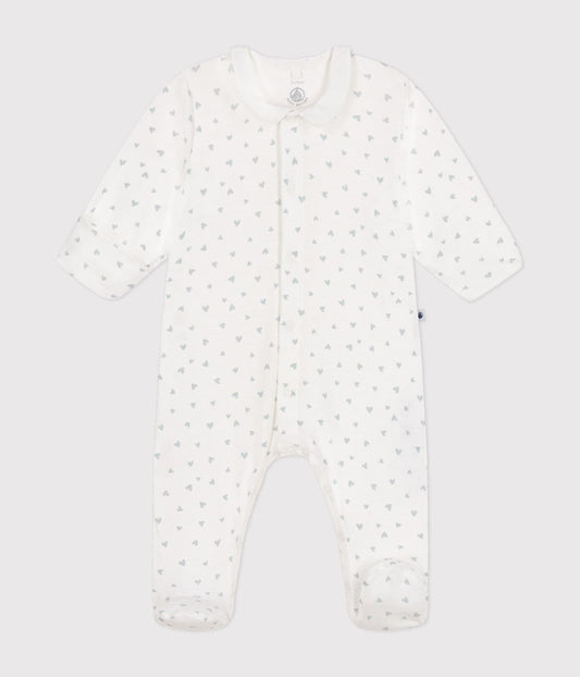 || Petit Bateau || Boxpakje met hartjes en kraagje