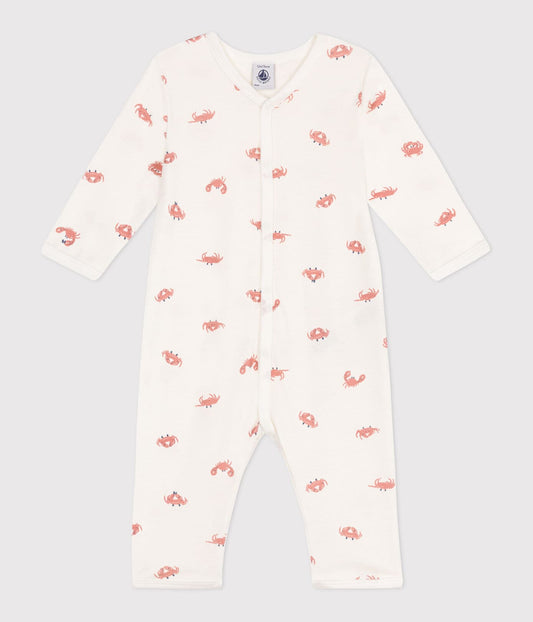 || Petit Bateau || Boxpak zonder voetjes met kraag - Kreeften
