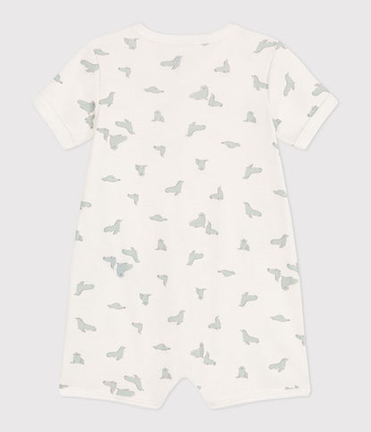 || Petit Bateau || Playsuit met zeehonden