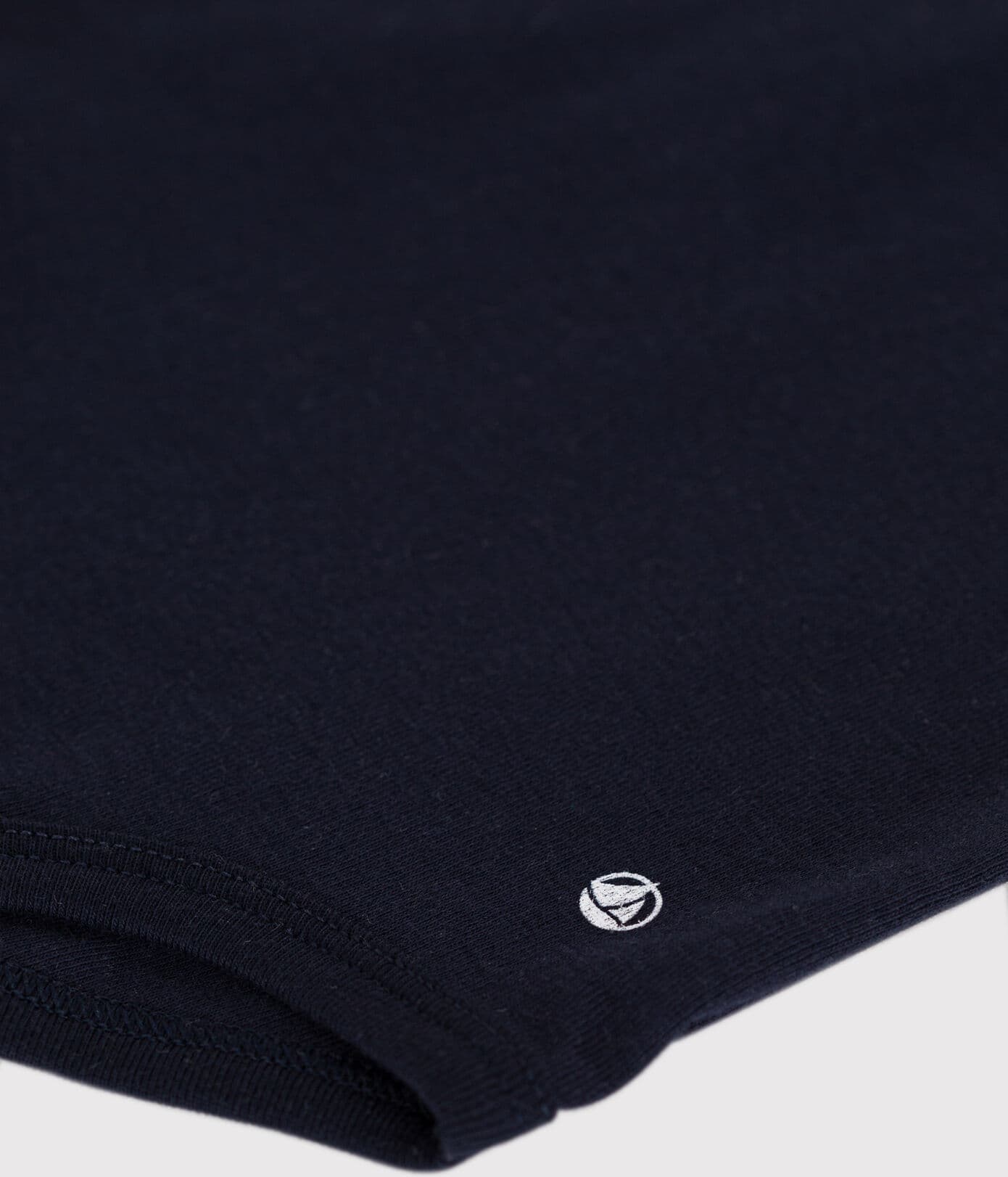 || Petit Bateau || Basis polo romper met korte mouwen - Blauw