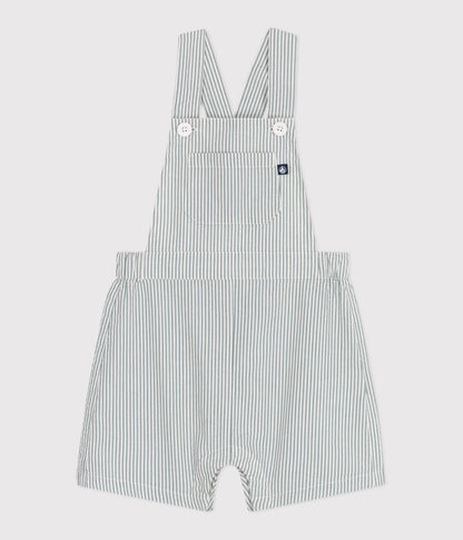 || Petit Bateau || Gestreepte tuinbroek
