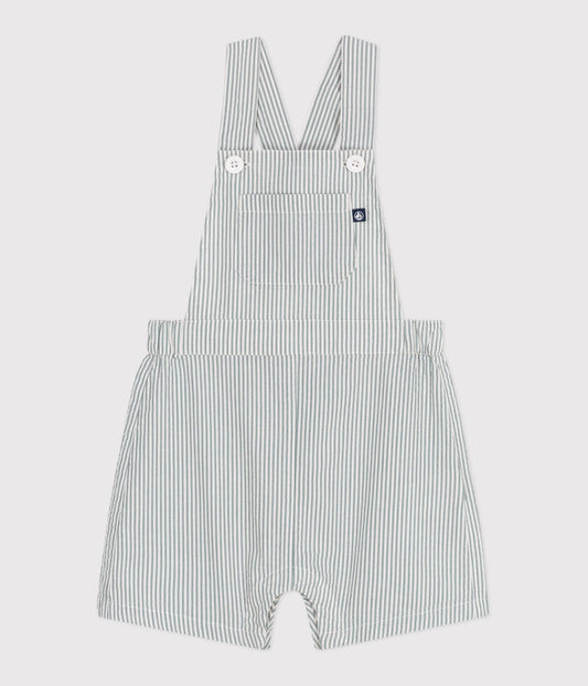 || Petit Bateau || Gestreepte tuinbroek