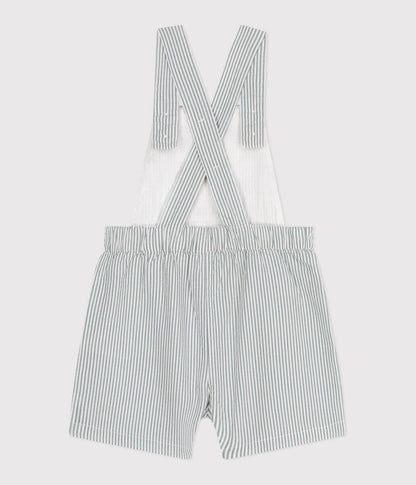 || Petit Bateau || Gestreepte tuinbroek