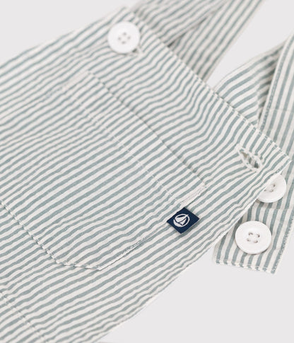 || Petit Bateau || Gestreepte tuinbroek