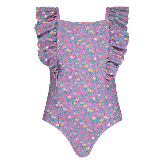 || Mayoral || Badpak met bloemetjes en ruffles - Picknick Perfect