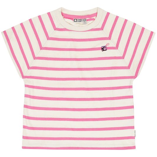 || Tumble ‘N Dry || Gestreept t-shirt met camera - Le Paradis