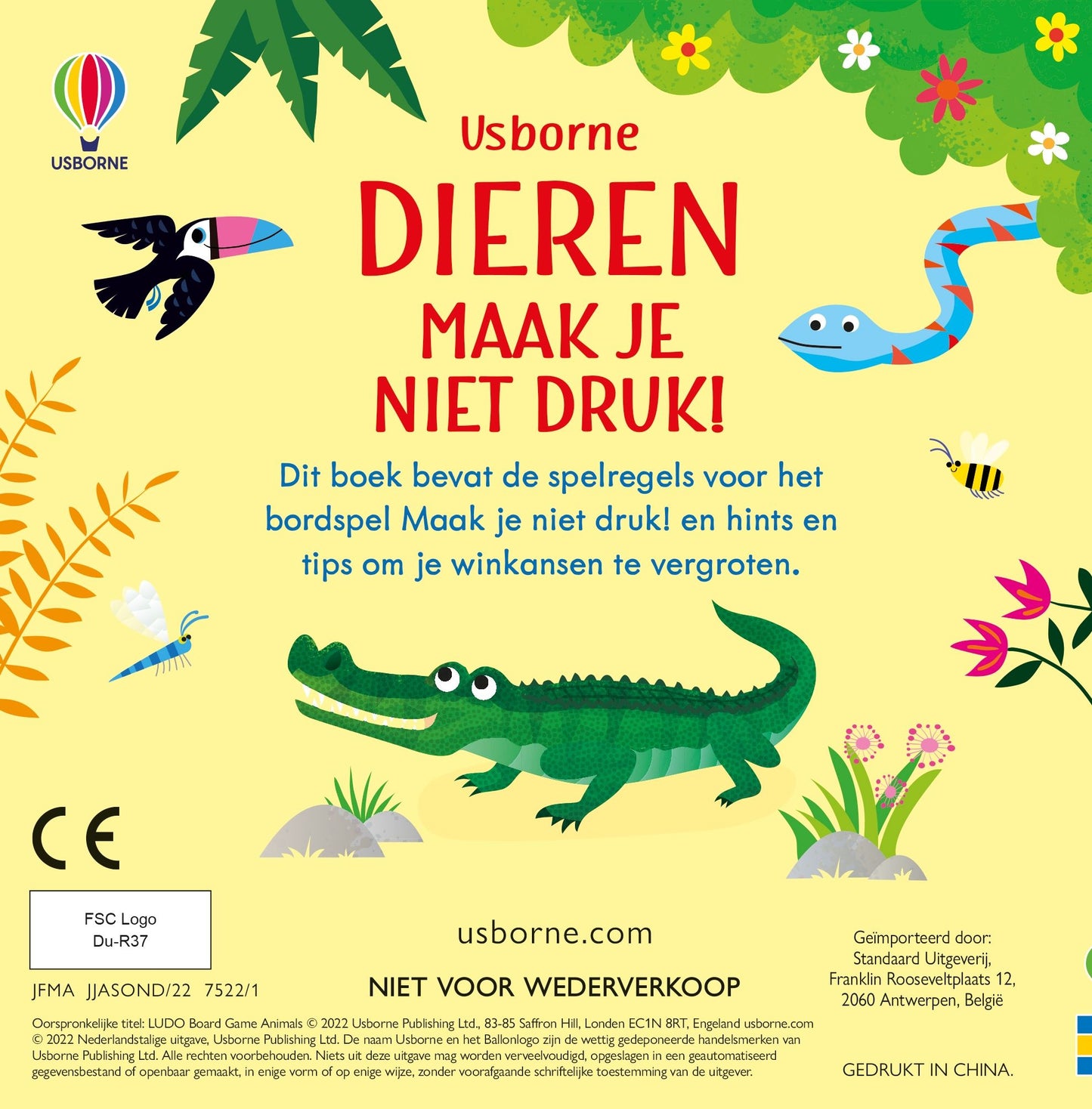 || Usborne || Maak je niet druk! - Dieren