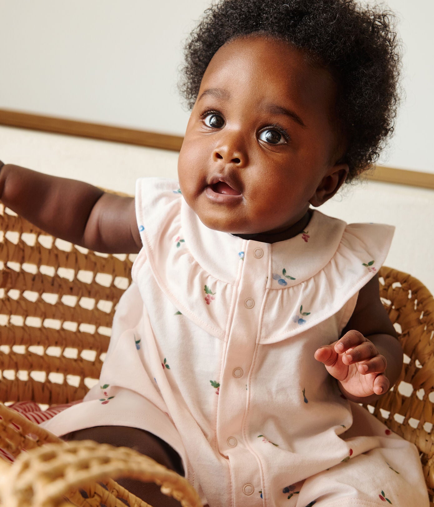|| Petit Bateau || Jurkje met bloomer en vruchten print