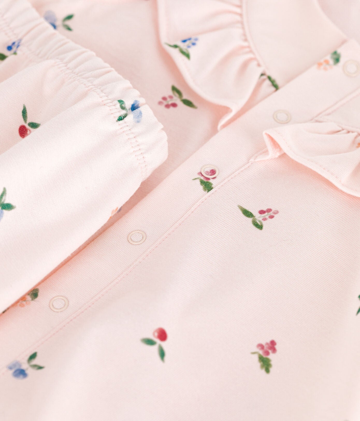 || Petit Bateau || Jurkje met bloomer en vruchten print