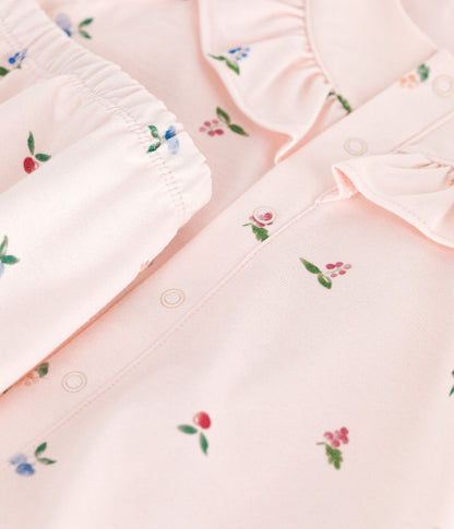 || Petit Bateau || Jurkje met bloomer en vruchten print