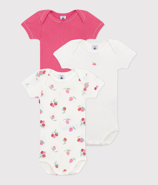 || Petit Bateau || Set romper korte mouw - Kersen