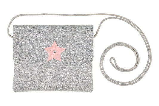 || Souza! || Glitter tasje - Zilver