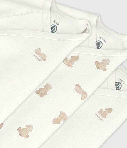 || Petit Bateau || Basis set overslagromper lange mouwen - Beren