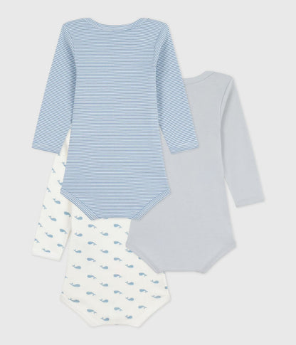 || Petit Bateau || Set romper lange mouwen - Walvis