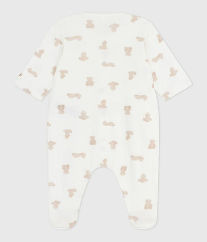 || Petit Bateau || Unisex tubic katoenen boxpak met voetjes - Beren