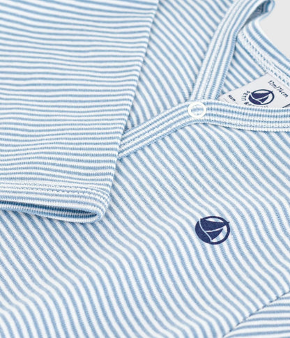 || Petit Bateau || Katoenen boxpak met voetjes - Strepen