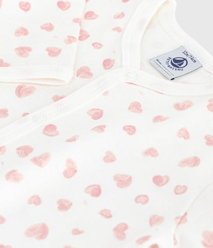|| Petit Bateau || Boxpak zonder voetjes - Hartjes