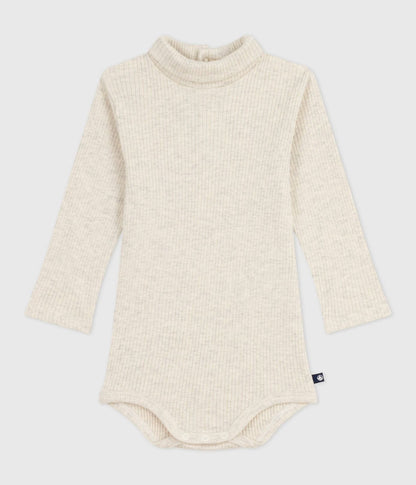 || Petit Bateau || Basis romper met kol