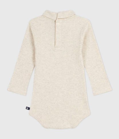 || Petit Bateau || Basis romper met kol