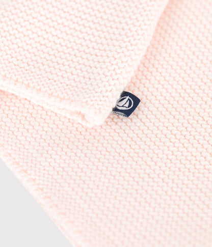 || Petit Bateau || Basis gebreid vest met knopen - Roze