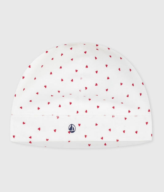 || Petit Bateau || Newborn muts - Hartjes