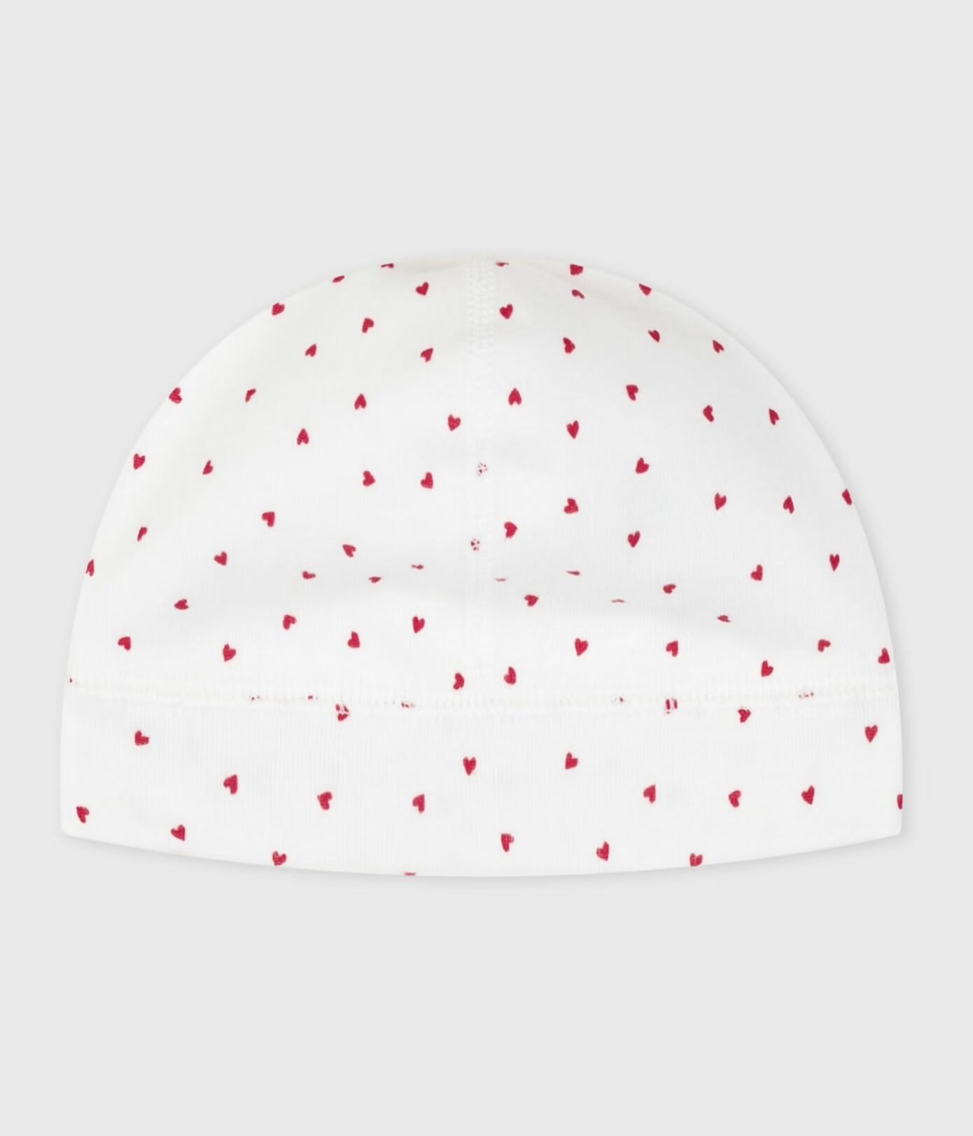 || Petit Bateau || Newborn muts - Hartjes
