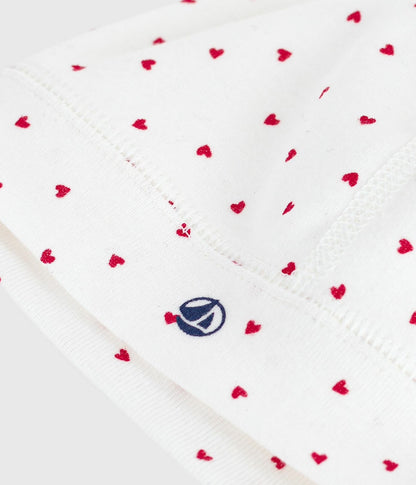 || Petit Bateau || Newborn muts - Hartjes