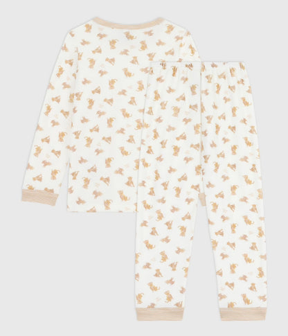 || Petit Bateau || Fluwelen pyjama met panter