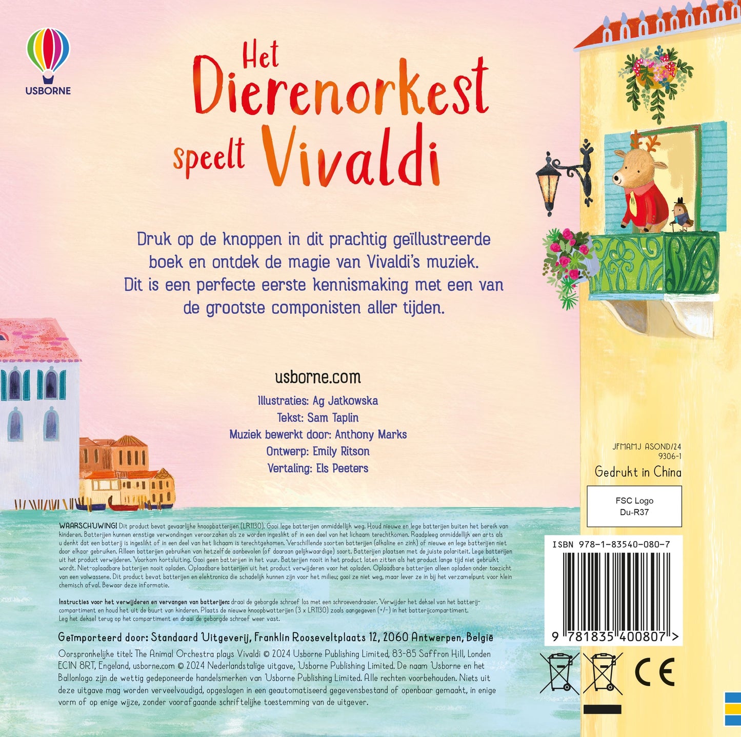 || Muziekboek || Het Dierenorkest speelt Vivaldi