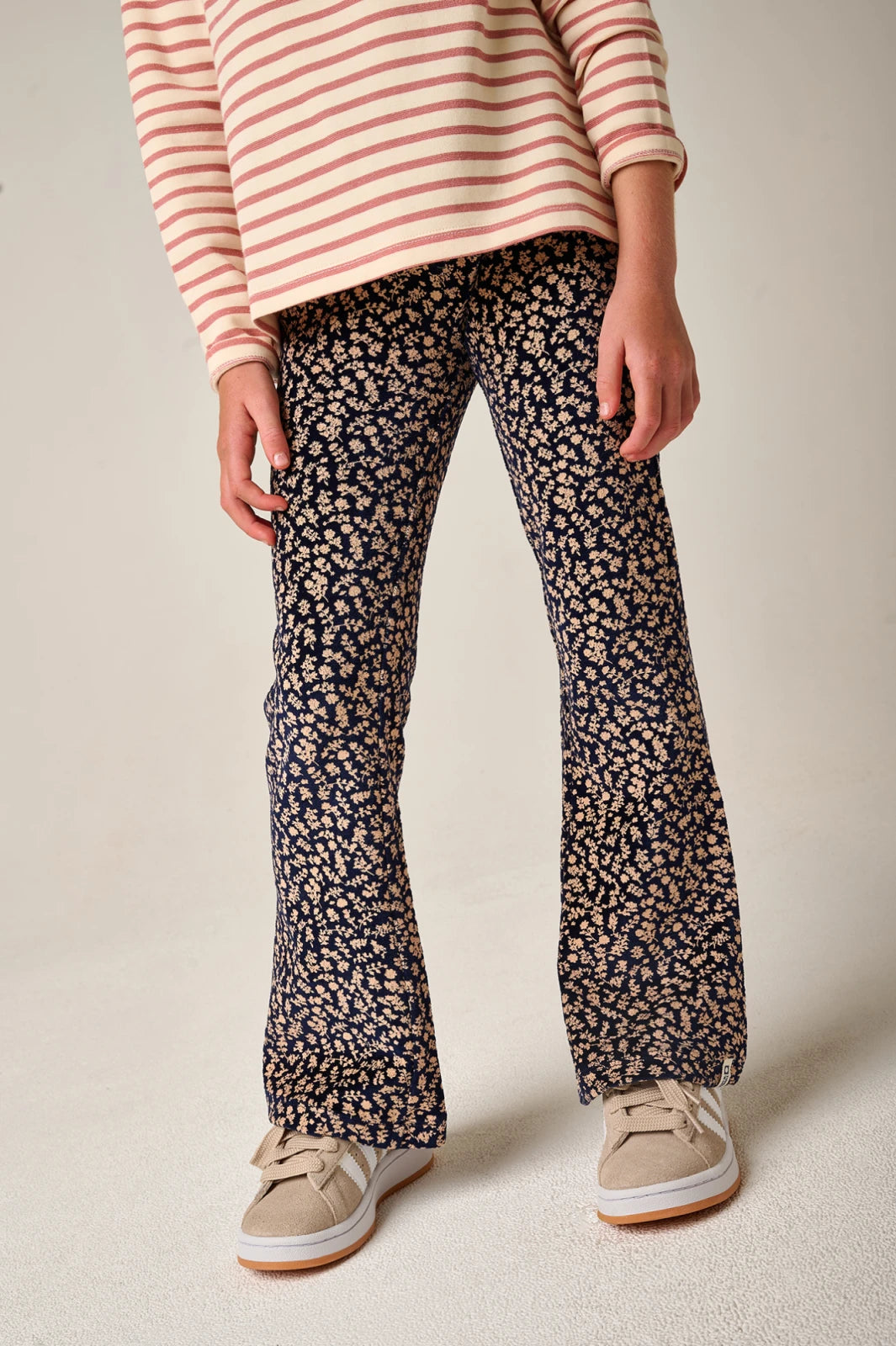 || Tumble ‘N Dry || Velours flare legging bloemen print - Grazie
