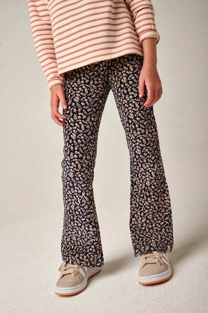 || Tumble ‘N Dry || Velours flare legging bloemen print - Grazie