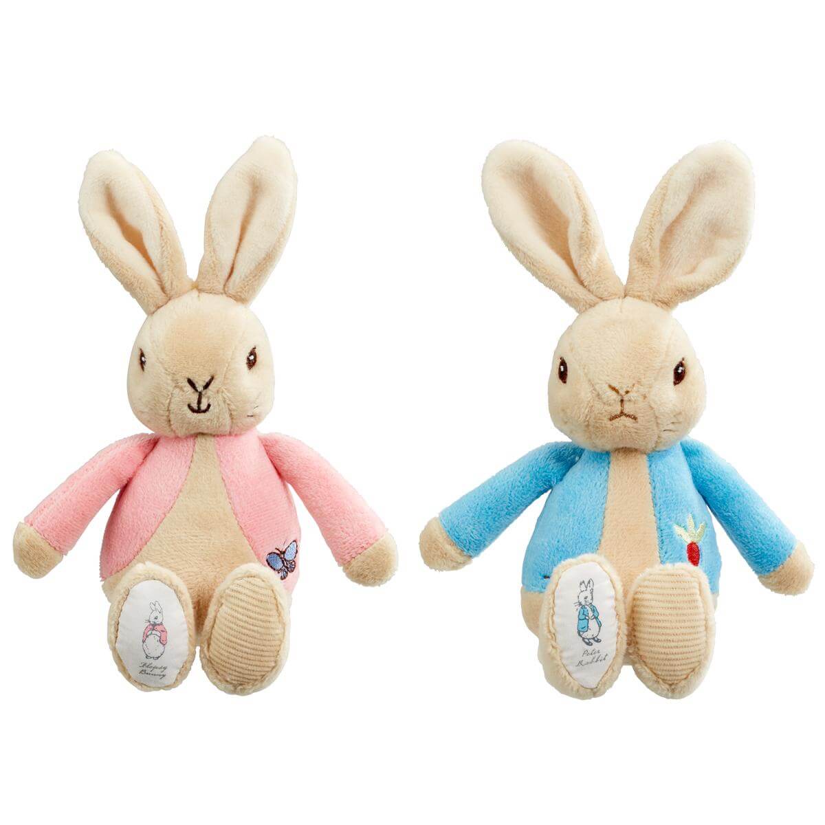 || Pieter Konijn || Rammel knuffel - Flopsy