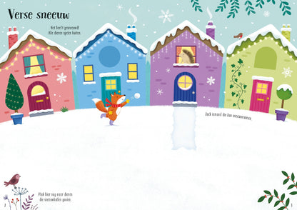 || Usborne || Glitter stickerboek - Winter