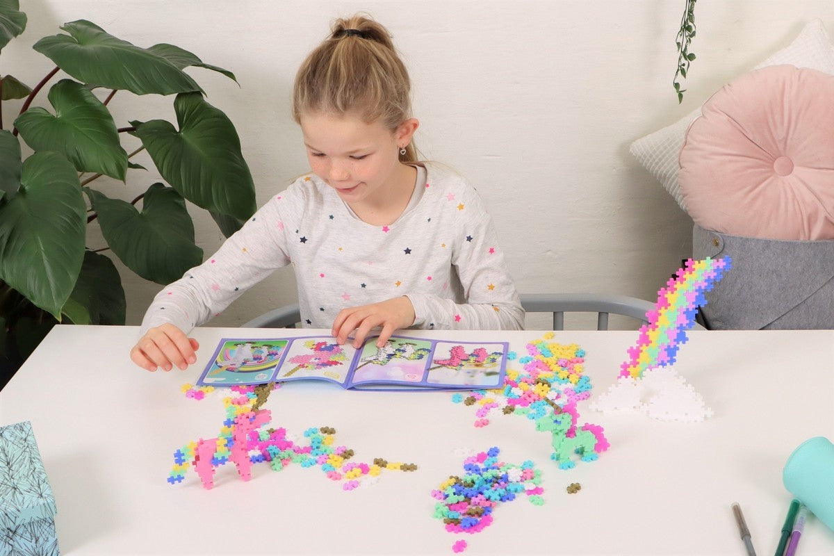 || Plus Plus || Learn to Build - Eenhoorn