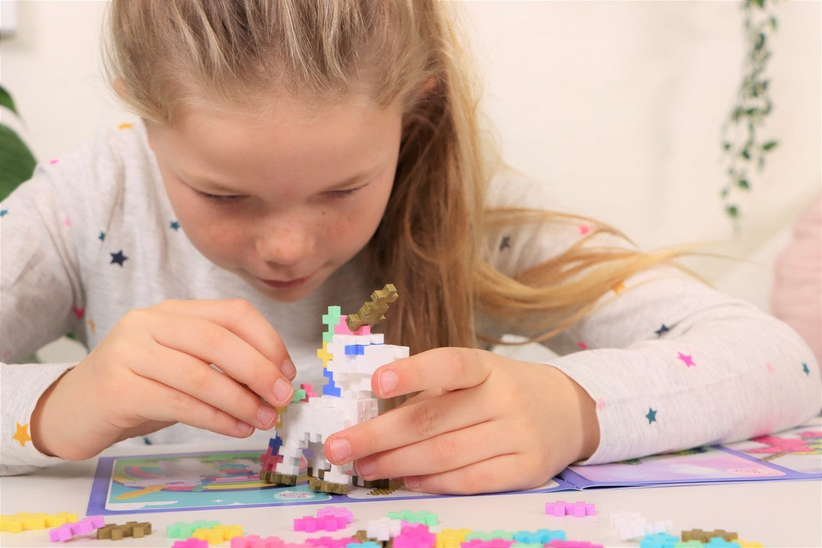 || Plus Plus || Learn to Build - Eenhoorn