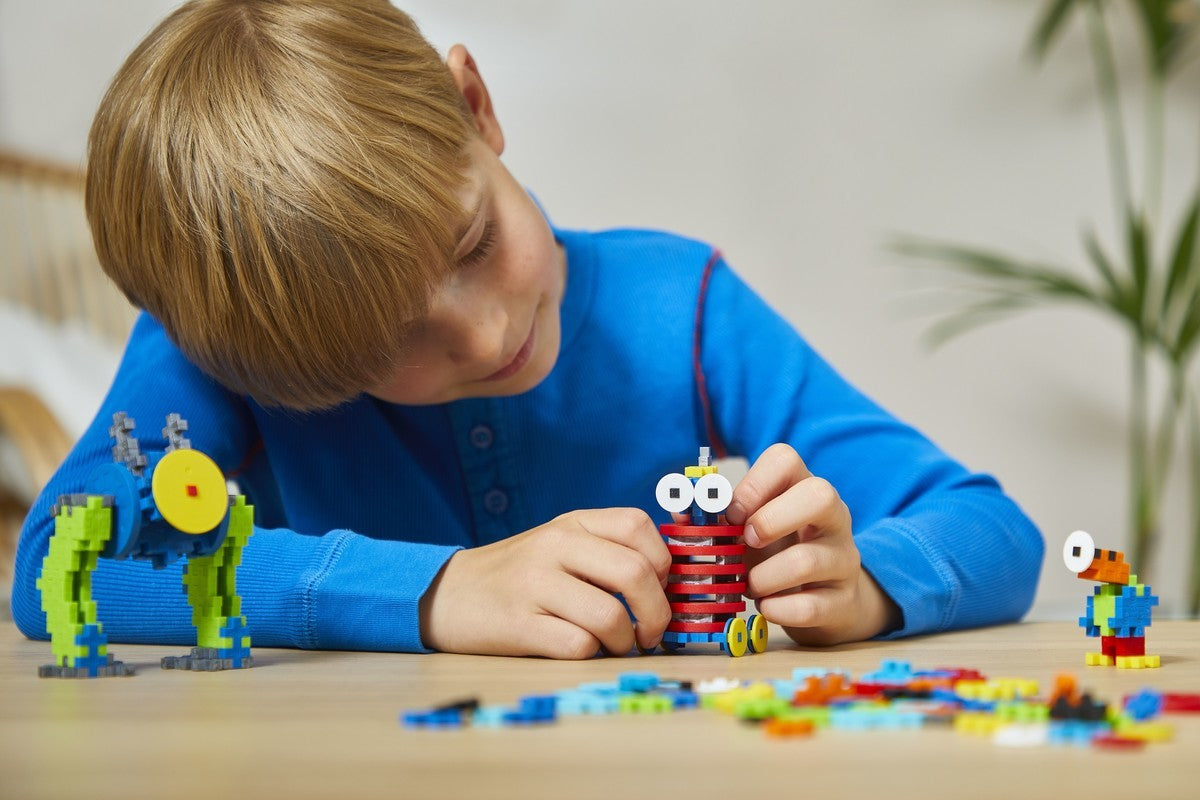 || Plus Plus || Learn to Build - Robot