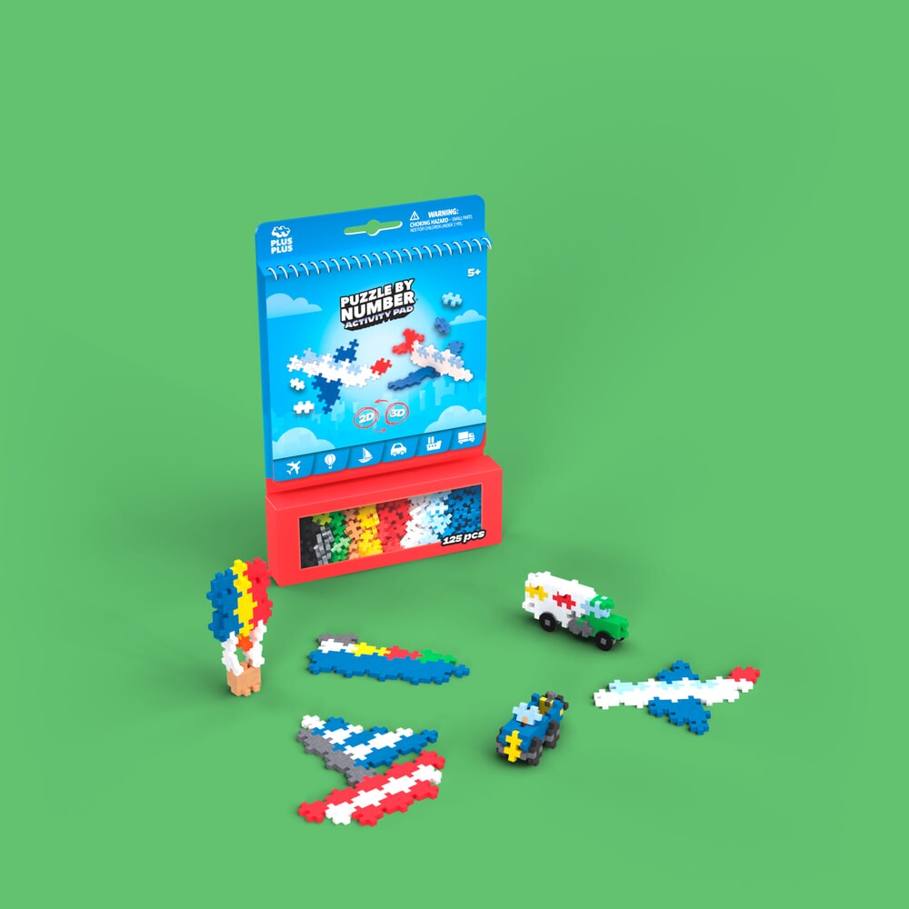 || Plus Plus || Activity Pad - Transport