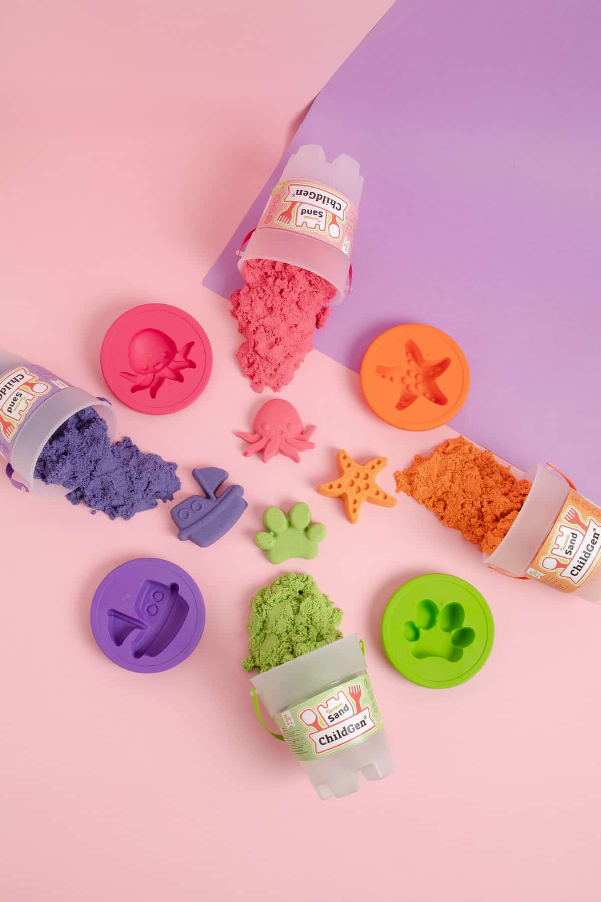 || ChildGen || Kinetisch zand - Paars