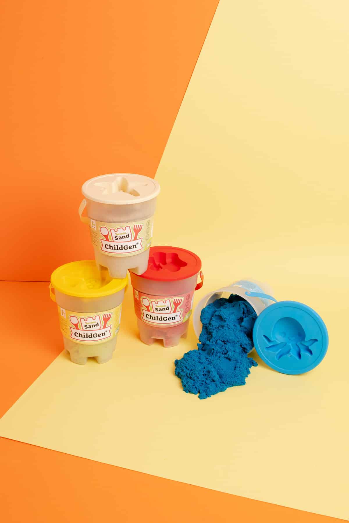 || ChildGen || Kinetisch zand - Geel