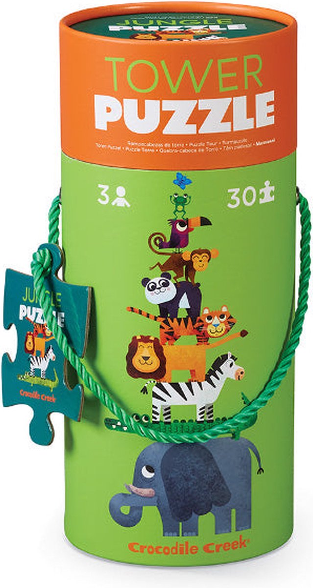 || Crocodile Creek || Tower puzzles - Jungle