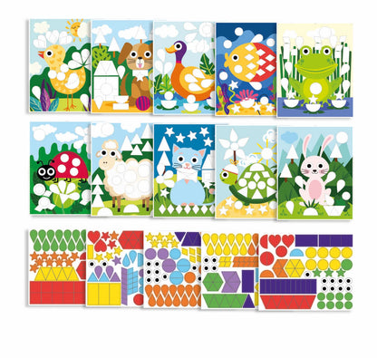 || Sycomore || Posters met stickers - Dieren