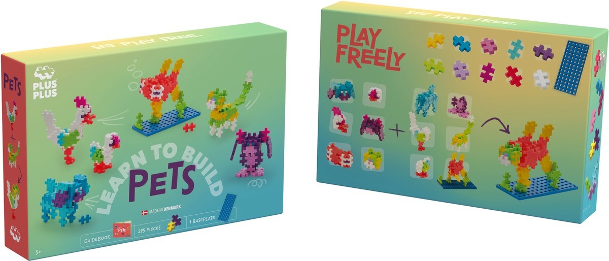 || Plus Plus || Learn to Build - Huisdieren